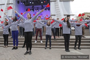 Открытие фестиваля «Рыбная неделя» на Пушкинской площади