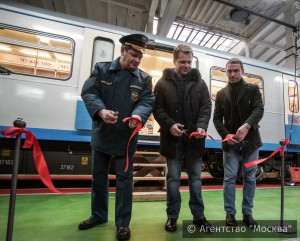 Именной поезд МЧС «25 лет во имя жизни» запустили в столичной подземке