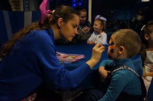 26 декабря в районе Зябликово состоялось новогоднее представление для детей