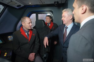 Мэр Москвы Сергей Собянин отметил высокую пропускную способность  нового терминала "Аэроэкпресса" на Павелецком вокзале