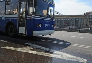С 11 января выделенная полоса появилась еще на одном участке Варшавского шоссе