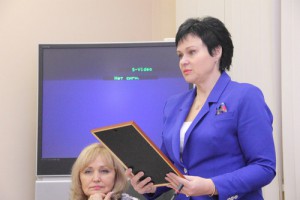 Отчет о проделанной работе представила глава управы Едена Хромова