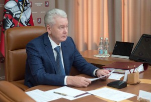 Сергей Собянин на заседании президиума правительства Москвы