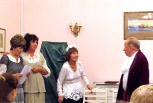 Спектакль по произведению Михаила Булгакова показали в библиотеке №144