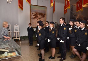 Ученики школы №2116 посетили музей Вооруженных Сил Российской Федерации