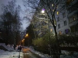 Освещение на одной из улиц в Зябликове восстановили по просьбе местных жителей
