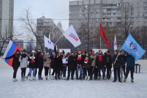 «День студента на льду» на катке в Ореховом проезде