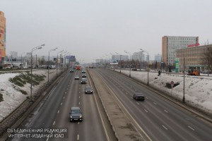 Дорога в Москве