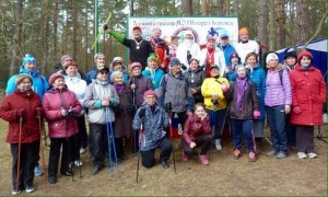 Участники клуба скандинавской ходьбы приняли участие в соревнованиях