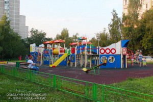 Детская площадка в Зябликове