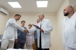 Сергей Собянин посетил городскую больницу