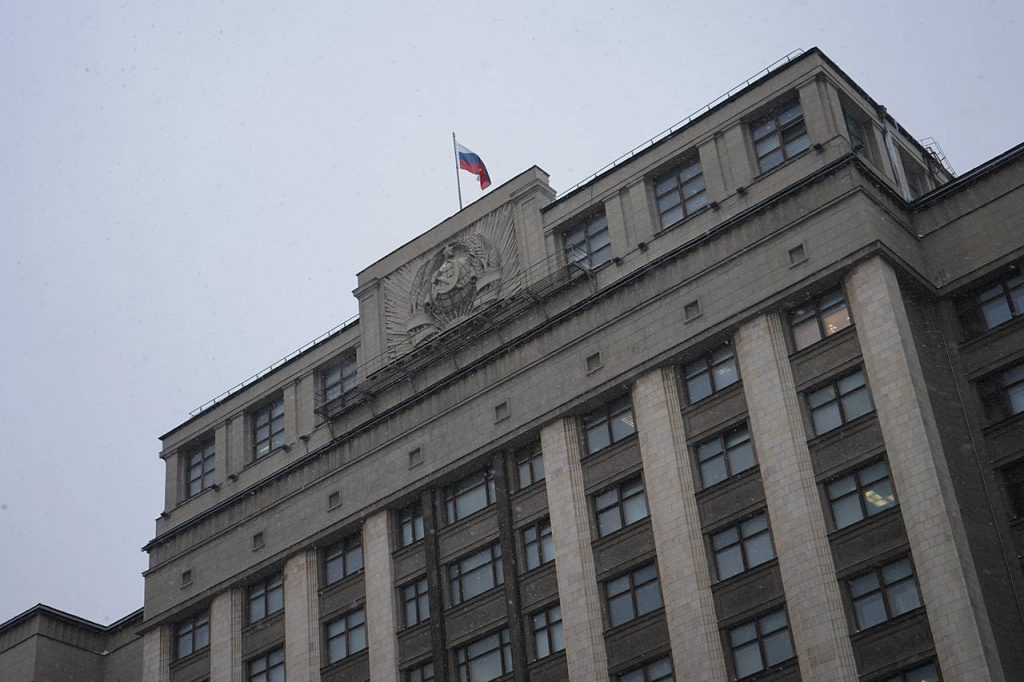 Девятиклассники школы №1569 «Созвездие» посетили Государственную Думу Российской Федерации. Фото: Анна Быкова, «Вечерняя Москва»