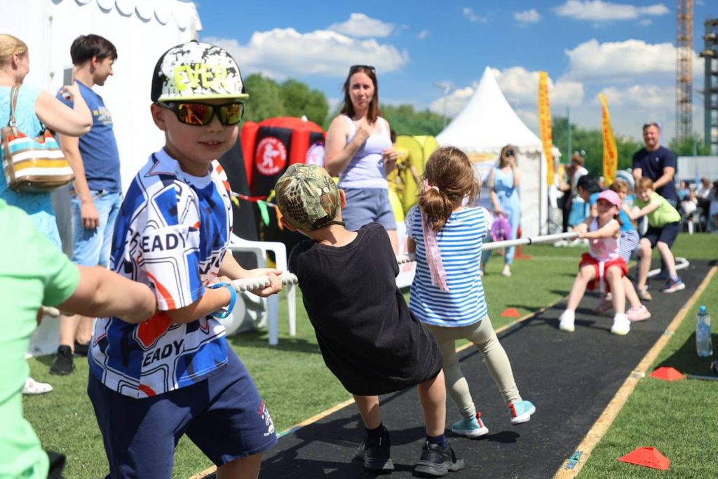 На стадионе «Искра» пройдет семейный спортивный фестиваль «Спортлэнд». Фото: пресс-служба Департамента спорта города Москвы