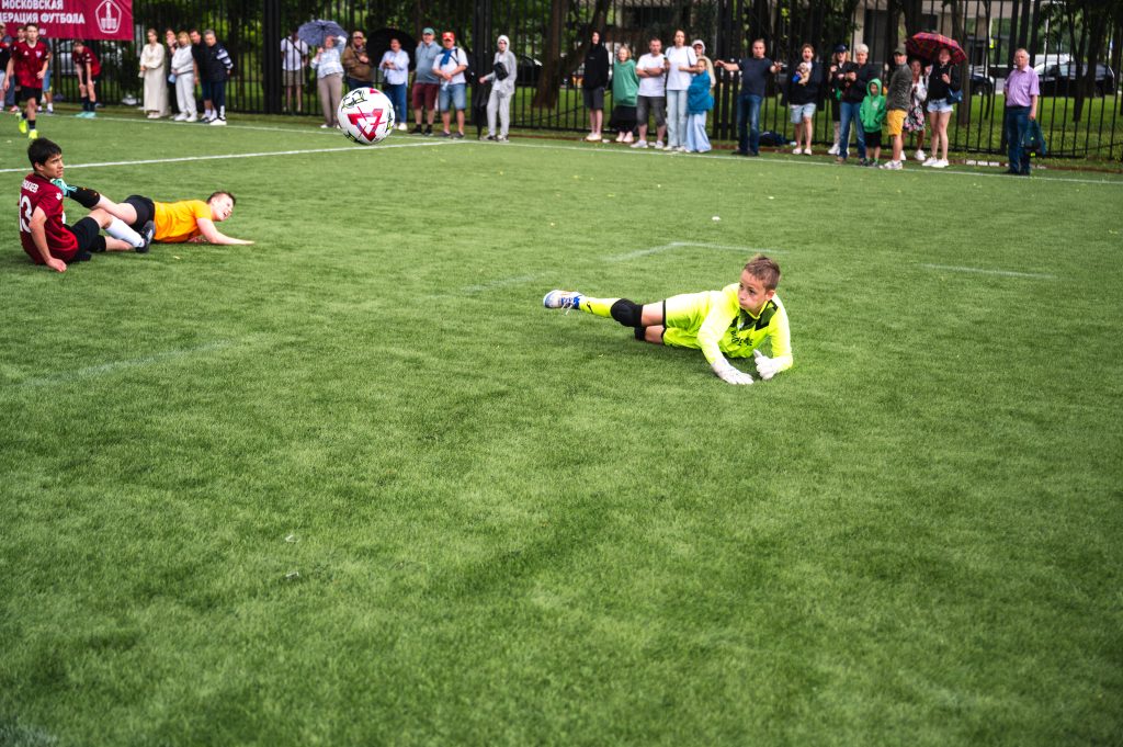 В Москве завершился региональный этап всероссийских соревнований юных футболистов «Кожаный мяч». Фото: Департамент спорта города Москвы 
