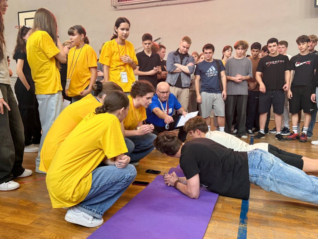 Студенты ОКГ «Столица» отметили День здоровья. Фото: официальная страница ОКГ «Столица» в социальных сетях