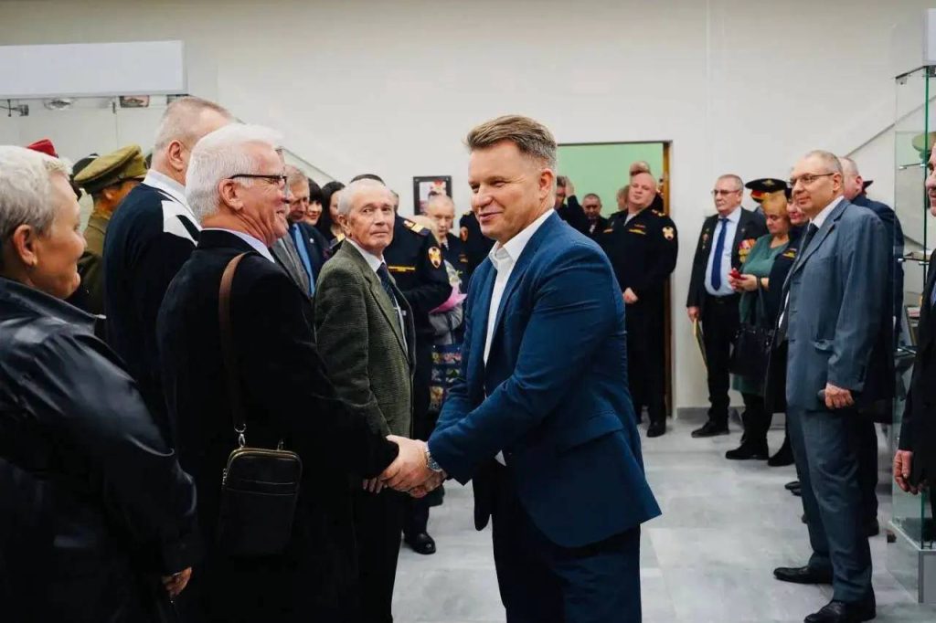 Сотрудники вневедомственной охраны столичного главка Росгвардии отметили День ветеранов войск правопорядка. Фото: пресс-служба Росгвардии