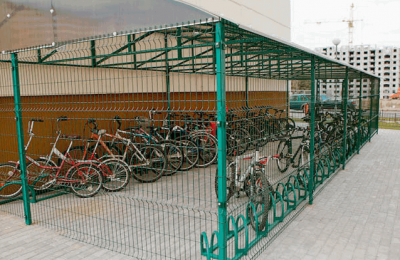 В московских дворах могут появиться закрытые стоянки для хранения велосипедов