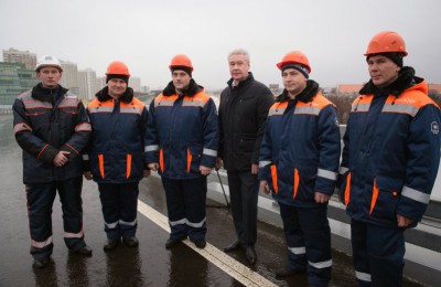 Мэр Москвы Сергей Собянин рассказал об итогах дорожного строительства в 2015 году
