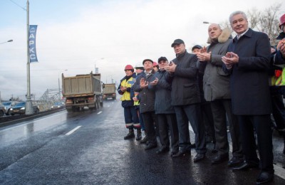 Мэр Москвы Сергей Собянин рассказал о том, что автомобильные заторы на пересечении МКАД с Ленинским проспектом в скором времени будут ликвидированы