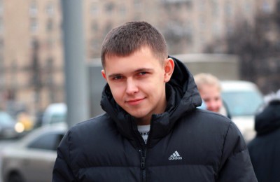 На фото председатель молодежной палаты района Зябликово Алексей Гераськин