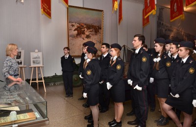 Ученики школы №2116 посетили музей Вооруженных Сил Российской Федерации