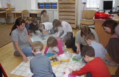 Занятия для детей в районном отделении психолого-педагогического центра «ДОгМ»