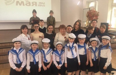 Председатель Совета ветеранов Ангелина Зотова пообщалась со школьниками района