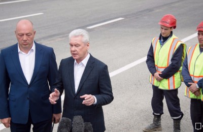 Собянин: Завершен I этап реконструкции Калужского шоссе