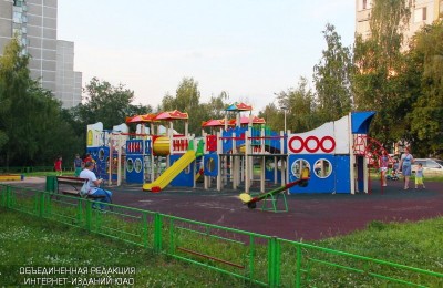 Детская площадка в Зябликове