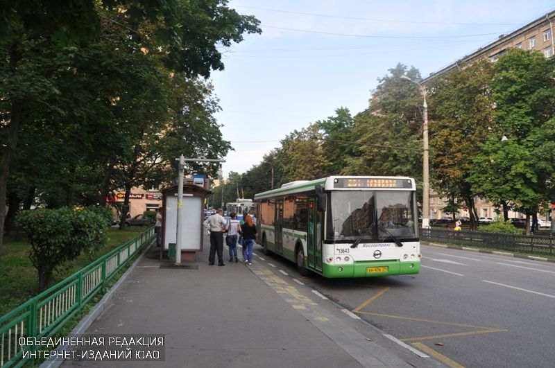Автобус в Зябликове