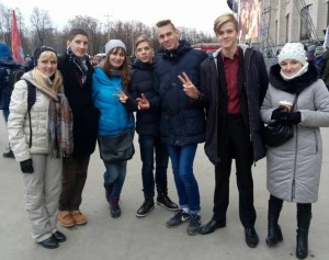 Воспитанники центра Южный