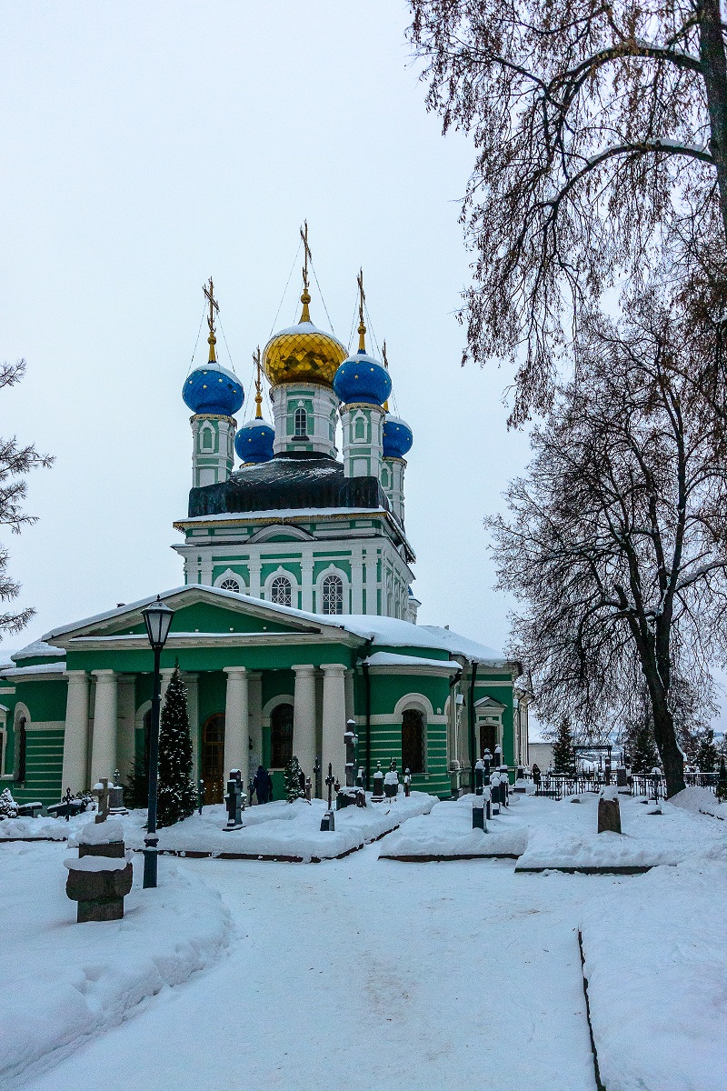 Оптина пустынь, храм Похвалы Пресвятой Богородицы,