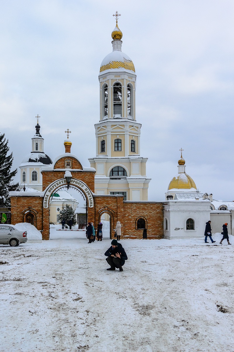 Оптина пустынь, храм Похвалы Пресвятой Богородицы,
