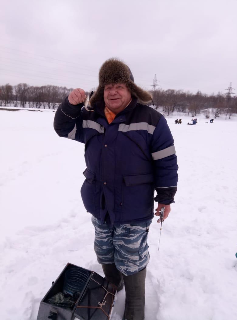 Зимняя рыбалка, рыбак, зима, Зябликово 15024