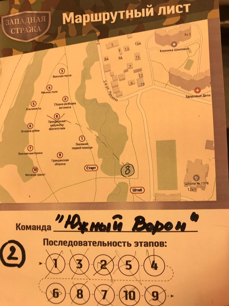 Западная стража, ЦССВ Южный, квест, 210521