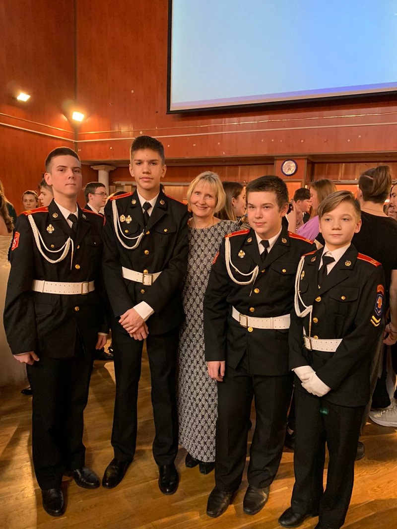 Школа 2116, кадеты, бал, Блинов, 2001 (3)