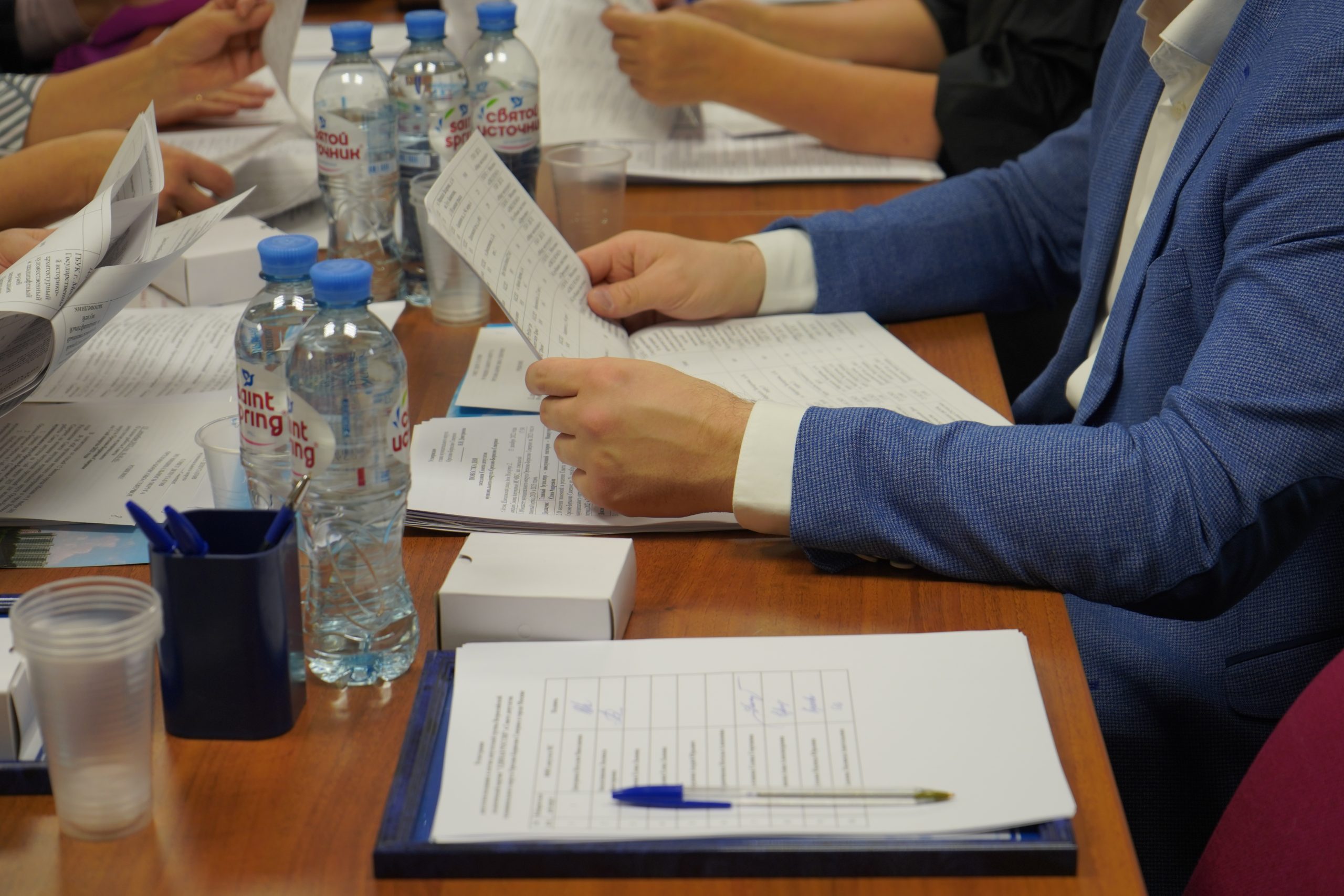 Кампания приема документов абитуриентов была объявлена сотрудниками ОКГ «Столица». Фото: Анна Быкова, «Вечерняя Москва»