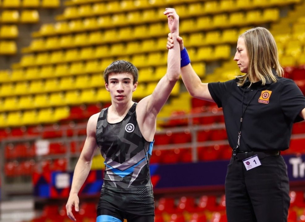 Воспитанник МКСШОР «Юг» стал победителем турнира по вольной борьбе. Фото: официальная страница Московской комплексной спортивной школы олимпийского резерва «Юг» в социальных сетях