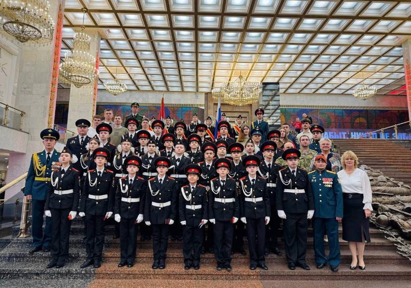 Ученики школы №534 вошли в топ-150 столичных кадетских классов и школ. Фото: официальная страница школы №534 в социальных сетях