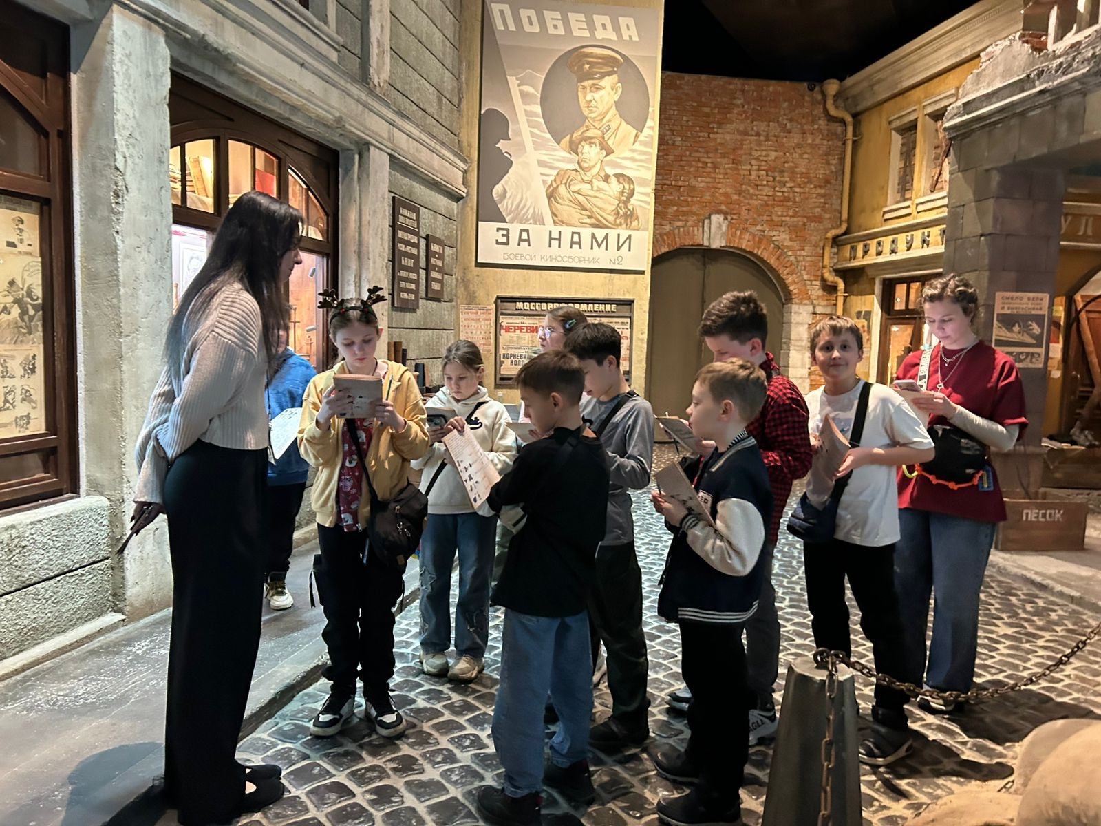 Воспитанники школы №534 стали участниками различных экскурсий. Фото: официальная страница школы №534 в социальных сетях